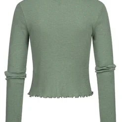 Vero Moda Damen NOOS Cardigan Mit V-Neck Und Knopfleiste Frilldetails Am Saum Grün 5 Vero Moda Damen NOOS Cardigan Mit V-Neck Und Knopfleiste Frilldetails Am Saum Grün -Vero Moda Verkaufsgeschäft 22070049 1