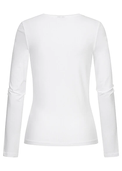 Pieces Damen NOOS Pullover Sweater Mit Rundhals Weiss 4 Pieces Damen NOOS Pullover Sweater Mit Rundhals Weiss – Bild 2