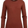 VILA Damen NOOS Weicher Strickpullover Sweater Mit Rippdetails Fired Brick Rot 2 VILA Damen NOOS Weicher Strickpullover Sweater Mit Rippdetails Fired Brick Rot -Vero Moda Verkaufsgeschäft 22070162