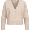 ONLY Damen Crop V-Neck Cardigan Mit Strukturstoff Pumice Stone Beige 2 ONLY Damen Crop V-Neck Cardigan Mit Strukturstoff Pumice Stone Beige -Vero Moda Verkaufsgeschäft 22070176