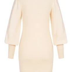 Vero Moda Damen High-Neck Kleid Mit Ballonärmeln Birch Beige 7 Vero Moda Damen High-Neck Kleid Mit Ballonärmeln Birch Beige -Vero Moda Verkaufsgeschäft 22080008 2