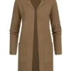 Vero Moda Damen NOOS Coatigan Strickjacke Mit 2-Pockets Sepia Tint Braun 1 Vero Moda Damen NOOS Coatigan Strickjacke Mit 2-Pockets Sepia Tint Braun -Vero Moda Verkaufsgeschäft 22080024