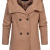 Vero Moda Damen Jacke Mit Doppelknopfleiste Und Kapuze 2-Pockets Tigers Eye Braun 2 Vero Moda Damen Jacke Mit Doppelknopfleiste Und Kapuze 2-Pockets Tigers Eye Braun -Vero Moda Verkaufsgeschäft 22080082
