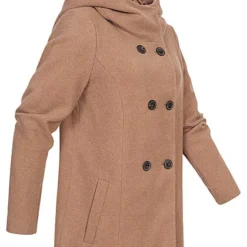 Vero Moda Damen Jacke Mit Doppelknopfleiste Und Kapuze 2-Pockets Tigers Eye Braun 8 Vero Moda Damen Jacke Mit Doppelknopfleiste Und Kapuze 2-Pockets Tigers Eye Braun -Vero Moda Verkaufsgeschäft 22080082 2