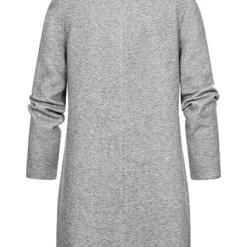 Vero Moda Damen Coatigan Lange V-Neck Blazer Jacke 2-Pockets Hell Grau Melange 7 Vero Moda Damen Coatigan Lange V-Neck Blazer Jacke 2-Pockets Hell Grau Melange -Vero Moda Verkaufsgeschäft 22080086 2