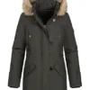 Vero Moda Damen Mantel Parka Kapuze Mit Abnehmb. Kunstfell 4-Pockets Peat Dunkel Grün 1 Vero Moda Damen Mantel Parka Kapuze Mit Abnehmb. Kunstfell 4-Pockets Peat Dunkel Grün -Vero Moda Verkaufsgeschäft 22080089