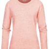 VILA Damen NOOS Weicher Strickpullover Sweater Mit Rippdetails Misty Rosa Melange 1 VILA Damen NOOS Weicher Strickpullover Sweater Mit Rippdetails Misty Rosa Melange -Vero Moda Verkaufsgeschäft 22080323