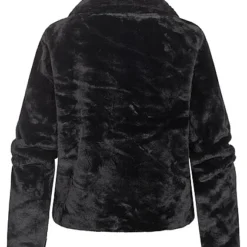 VILA Damen Kurze Faux Fur Kunstfelljacke Mit 2 Taschen & Druckknopfleiste Schwarz 6 VILA Damen Kurze Faux Fur Kunstfelljacke Mit 2 Taschen & Druckknopfleiste Schwarz -Vero Moda Verkaufsgeschäft 22080334 2