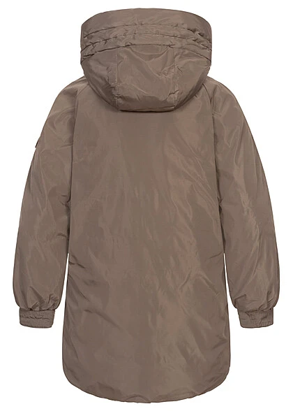 ONLY Damen Parka Jacke Mit Kapuze Und 2-Pockets Falcon Dunkel Grau 6 ONLY Damen Parka Jacke Mit Kapuze Und 2-Pockets Falcon Dunkel Grau – Bild 4