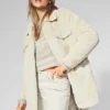 ONLY Damen Shacket Jacke Mit 2-Brusttaschen Teddyfell Pumice Stone Beige 2 ONLY Damen Shacket Jacke Mit 2-Brusttaschen Teddyfell Pumice Stone Beige -Vero Moda Verkaufsgeschäft 22090134