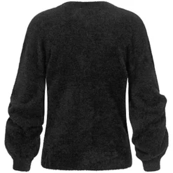 VILA Damen NOOS Cardigan Strickjacke Mit Knopfleiste Schwarz 5 VILA Damen NOOS Cardigan Strickjacke Mit Knopfleiste Schwarz -Vero Moda Verkaufsgeschäft 22090180 1