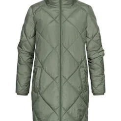 VILA Damen NOOS Steppmantel Jacke Mit High-Neck 2-Pockets Laurel Wreath Grün 7 VILA Damen NOOS Steppmantel Jacke Mit High-Neck 2-Pockets Laurel Wreath Grün -Vero Moda Verkaufsgeschäft 22090191 1