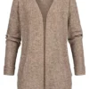 Pieces Damen NOOS Cardigan Offener Schnitt Strickjacke 2-Pockets Fossil Braun 2 Pieces Damen NOOS Cardigan Offener Schnitt Strickjacke 2-Pockets Fossil Braun -Vero Moda Verkaufsgeschäft 22090246