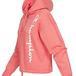 Champion Damen Hoodie Mit Kapuze Logo Print Seitl. & Tunnelzug Am Saum Tea Rose 6 Champion Damen Hoodie Mit Kapuze Logo Print Seitl. & Tunnelzug Am Saum Tea Rose -Vero Moda Verkaufsgeschäft 22090363 1