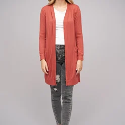 Cloud5ive Damen Longform Viskose Cardigan Mit 2 Seitl. Taschen Rose Braun 7 Cloud5ive Damen Longform Viskose Cardigan Mit 2 Seitl. Taschen Rose Braun -Vero Moda Verkaufsgeschäft 22096344 2