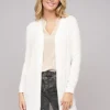 Cloud5ive Damen Longform Viskose Cardigan Mit 2 Seitl. Taschen Weiss -Vero Moda Verkaufsgeschäft 22096345