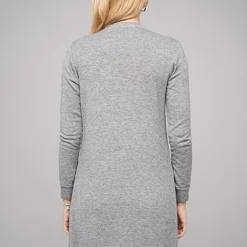 Cloud5ive Damen Longform Viskose Cardigan Mit 2 Seitl. Taschen Grau Melange 6 Cloud5ive Damen Longform Viskose Cardigan Mit 2 Seitl. Taschen Grau Melange -Vero Moda Verkaufsgeschäft 22096348 1