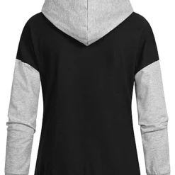 Cloud5ive Damen 2-Tone Hoodie Mit Kapuze & LA Print & Kängurutasche Schwarz Grau 7 Cloud5ive Damen 2-Tone Hoodie Mit Kapuze & LA Print & Kängurutasche Schwarz Grau -Vero Moda Verkaufsgeschäft 22096356 2