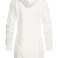 Cloud5ive Damen Hoodie-Kleid Mit Streifen Muster Und Kapuze Weiss Dunkel Grau Braun 7 Cloud5ive Damen Hoodie-Kleid Mit Streifen Muster Und Kapuze Weiss Dunkel Grau Braun -Vero Moda Verkaufsgeschäft 22096357 2