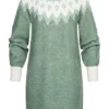 Vero Moda Damen Strickkleid Nordic-Kleid Mit Muster Laurel Wreath Grün 1 Vero Moda Damen Strickkleid Nordic-Kleid Mit Muster Laurel Wreath Grün -Vero Moda Verkaufsgeschäft 22100001