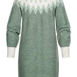 Vero Moda Damen Strickkleid Nordic-Kleid Mit Muster Laurel Wreath Grün 7 Vero Moda Damen Strickkleid Nordic-Kleid Mit Muster Laurel Wreath Grün -Vero Moda Verkaufsgeschäft 22100001 2