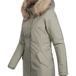 ONLY Damen Parka Mantel Jacke Mit Kunstfell-Kapuze 2-Pockets Shadow Grün 9 ONLY Damen Parka Mantel Jacke Mit Kunstfell-Kapuze 2-Pockets Shadow Grün -Vero Moda Verkaufsgeschäft 22100026 2