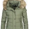 ONLY Damen Kurze Steppjacke Abnehmb. Kunstfellkapuze 2-Pockets Sea Spray Grün 2 ONLY Damen Kurze Steppjacke Abnehmb. Kunstfellkapuze 2-Pockets Sea Spray Grün -Vero Moda Verkaufsgeschäft 22100036