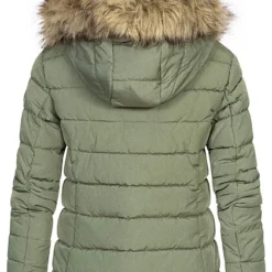 ONLY Damen Kurze Steppjacke Abnehmb. Kunstfellkapuze 2-Pockets Sea Spray Grün 9 ONLY Damen Kurze Steppjacke Abnehmb. Kunstfellkapuze 2-Pockets Sea Spray Grün -Vero Moda Verkaufsgeschäft 22100036 3