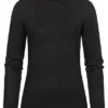 VILA Damen NOOS Sweater Pullover Mit Rollkragen Schwarz