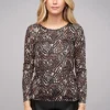 Cloud5ive Damen Langarm Shirt Longsleeve Mit Animal Print Schwarz Beige 2 Cloud5ive Damen Langarm Shirt Longsleeve Mit Animal Print Schwarz Beige -Vero Moda Verkaufsgeschäft 22106399