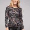 Cloud5ive Damen Langarm Shirt Longsleeve Mit Paisley Print Schwarz Rosa 1 Cloud5ive Damen Langarm Shirt Longsleeve Mit Paisley Print Schwarz Rosa -Vero Moda Verkaufsgeschäft 22106400