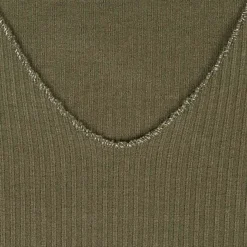 Cloud5ive Damen Langarm Shirt Longsleeve Mit Lurexeinsatz Und V-Neck Military Grün 7 Cloud5ive Damen Langarm Shirt Longsleeve Mit Lurexeinsatz Und V-Neck Military Grün -Vero Moda Verkaufsgeschäft 22106439 2