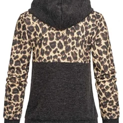 Cloud5ive Damen 2-Tone Hoodie Mit Leo Print Dunkel Grau 7 Cloud5ive Damen 2-Tone Hoodie Mit Leo Print Dunkel Grau -Vero Moda Verkaufsgeschäft 22106479 2