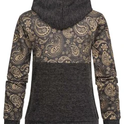 Cloud5ive Damen 2-Tone Hoodie Mit Paisley Print Dunkel Grau 7 Cloud5ive Damen 2-Tone Hoodie Mit Paisley Print Dunkel Grau -Vero Moda Verkaufsgeschäft 22106480 2