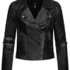 Vero Moda Damen NOOS Jacke Kunstleder Mit Zipper Asym. 2-Pockets Schwarz 1 Vero Moda Damen NOOS Jacke Kunstleder Mit Zipper Asym. 2-Pockets Schwarz -Vero Moda Verkaufsgeschäft 22120020