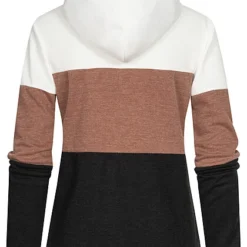 Cloud5ive Damen Colorblock Hoodie Weiss Braun Schwarz 7 Cloud5ive Damen Colorblock Hoodie Weiss Braun Schwarz -Vero Moda Verkaufsgeschäft 22126565 2