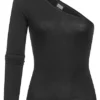 Urban Classics Damen Langarm Shirt Off-Shoulder Longsleeve Schwarz 1 Urban Classics Damen Langarm Shirt Off-Shoulder Longsleeve Schwarz -Vero Moda Verkaufsgeschäft 23010118