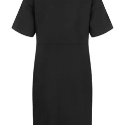Urban Classics Damen Oversized T-Shirt-Kleid Mit Seitlichen Schlitzen Schwarz -Vero Moda Verkaufsgeschäft 23010124 2