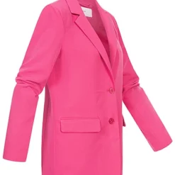 VILA Damen NOOS Klassischer Blazer Mit Knopfverschluss Yarrow Pink 6 VILA Damen NOOS Klassischer Blazer Mit Knopfverschluss Yarrow Pink -Vero Moda Verkaufsgeschäft 23020015 1