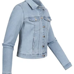 Vero Moda Damen NOOS Jeans Jacke Mit 2-Deko-Brusttaschen U. Knopfleiste Hell Blau Denim 6 Vero Moda Damen NOOS Jeans Jacke Mit 2-Deko-Brusttaschen U. Knopfleiste Hell Blau Denim -Vero Moda Verkaufsgeschäft 23020025 1