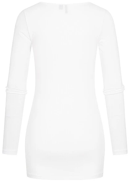 Vero Moda Damen NOOS Langarm Shirt Longsleeve Bright Weiss 4 Vero Moda Damen NOOS Langarm Shirt Longsleeve Bright Weiss – Bild 2