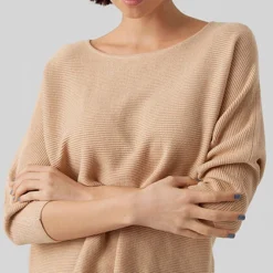 Vero Moda Damen NOOS Sweater Pullover Mit 3/4 Arm Irish Cream Beige 7 Vero Moda Damen NOOS Sweater Pullover Mit 3/4 Arm Irish Cream Beige -Vero Moda Verkaufsgeschäft 23020257 2