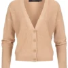 Vero Moda Damen NOOS Cardigan Strickjacke Mit Knopfleiste U. V-Neck Irish Cream Beige -Vero Moda Verkaufsgeschäft 23030032