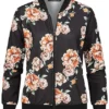 Cloud5ive Damen Blouson Bomberjacke Mit Blumenprint Schwarz 1 Cloud5ive Damen Blouson Bomberjacke Mit Blumenprint Schwarz -Vero Moda Verkaufsgeschäft 23056002