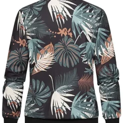 Cloud5ive Damen Blouson Bomberjacke Mit Tropical Print Schwarz 7 Cloud5ive Damen Blouson Bomberjacke Mit Tropical Print Schwarz -Vero Moda Verkaufsgeschäft 23056003 2