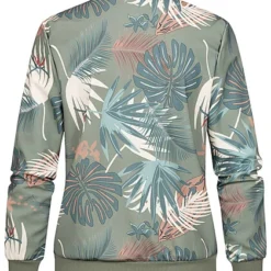 Cloud5ive Damen Blouson Bomberjacke Mit Tropical Print Military Grün 7 Cloud5ive Damen Blouson Bomberjacke Mit Tropical Print Military Grün -Vero Moda Verkaufsgeschäft 23056004 2