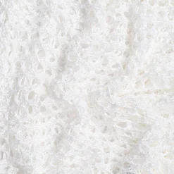 Victoria & Violet Damen 3/4 Arm Lochstrickmuster Sweater Weiss -Vero Moda Verkaufsgeschäft 23080027 2