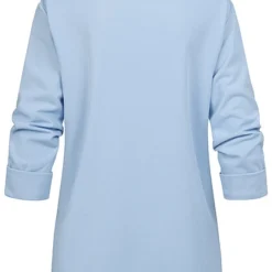 Victoria & Violet Damen Cardigan Mit 2-Pockets Und Umschlagärmeln Blau -Vero Moda Verkaufsgeschäft 23080030 2